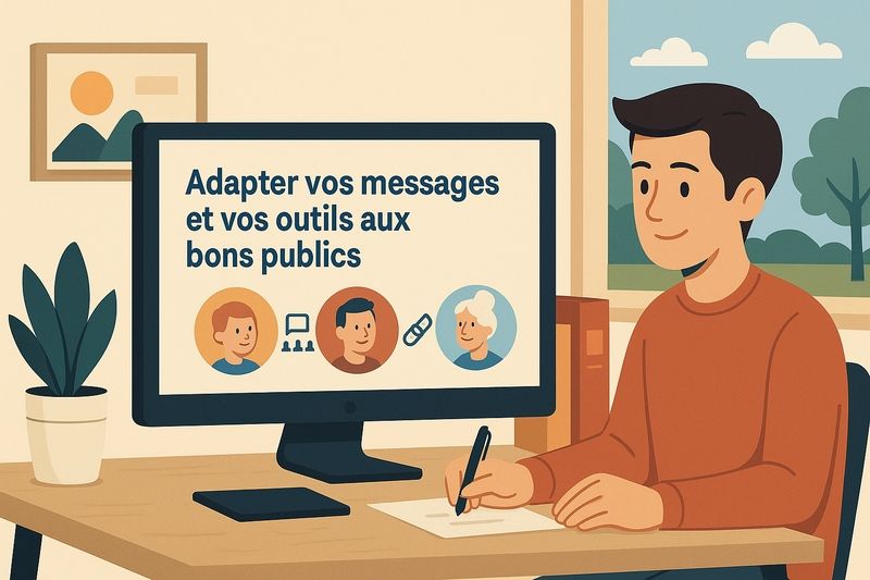Cibler juste : des messages adaptés à vos publics, des outils efficaces