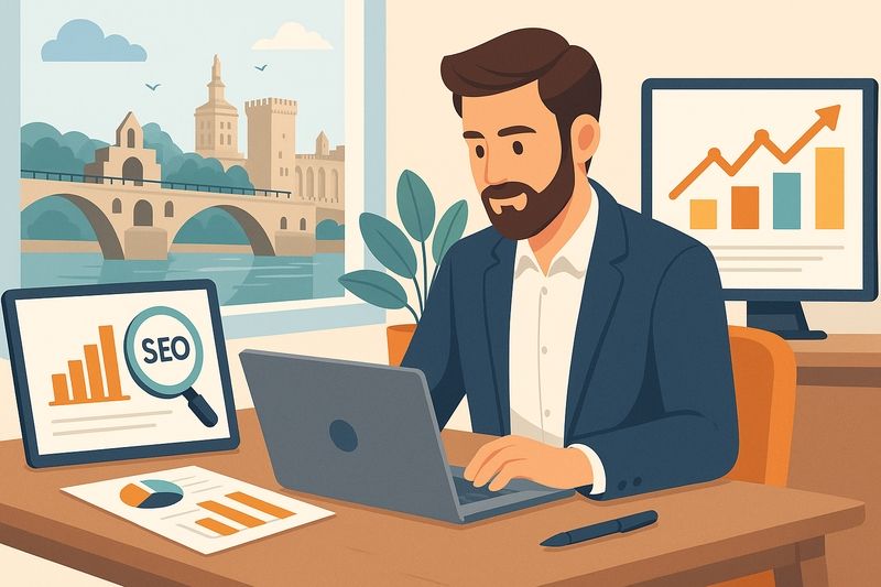 Optimisation SEO de site internet pour améliorer la visibilité locale à Avignon